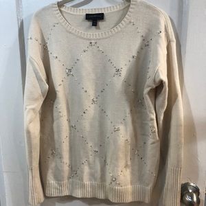 Lane Bryant sweater with Pearl details